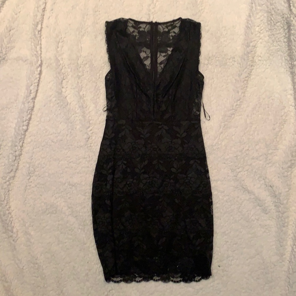 Guess Sexy lace black cocktail dress